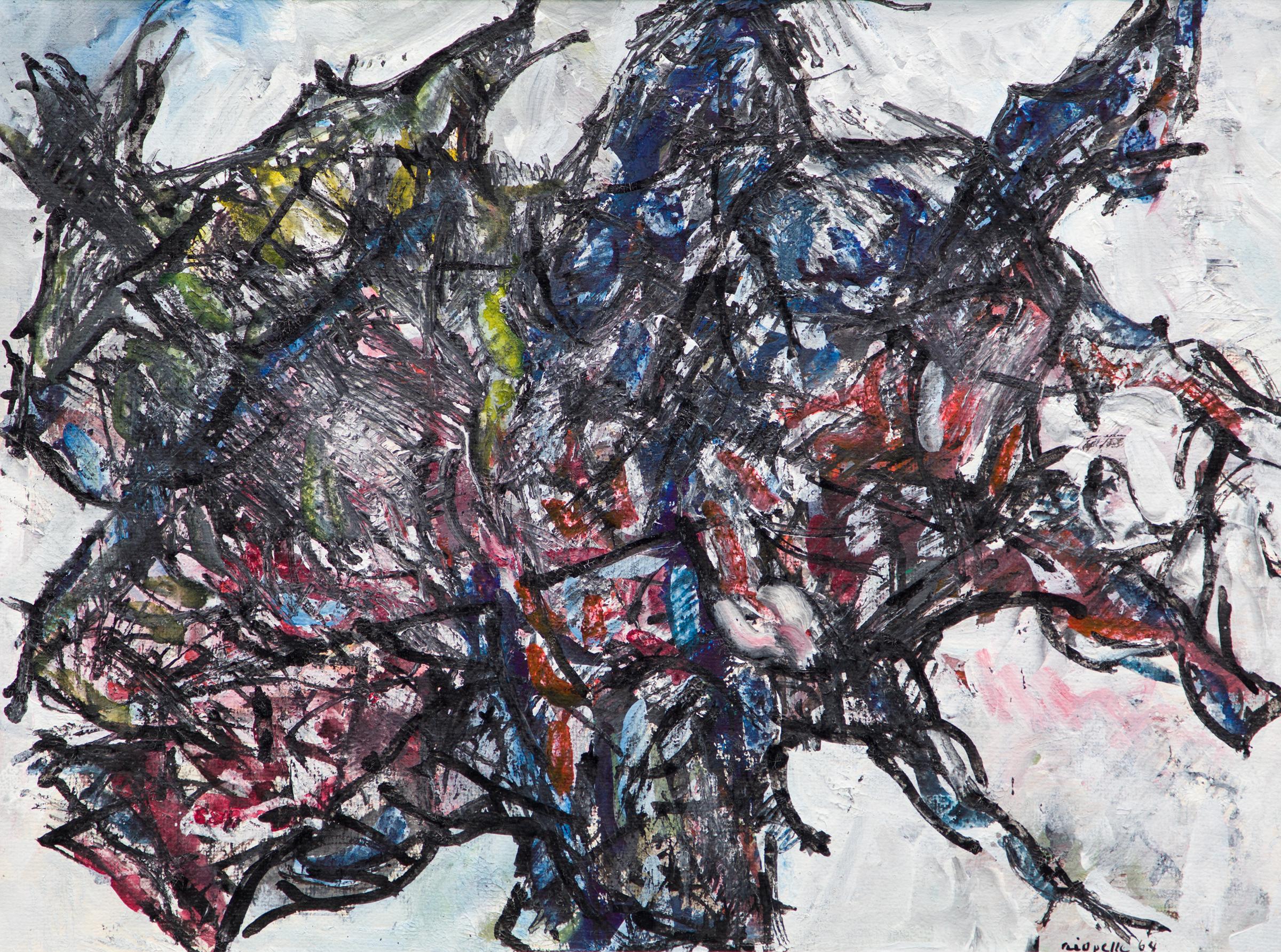 Jean-Paul Riopelle (1923-2002) - Sans titre / Untitled, 1964