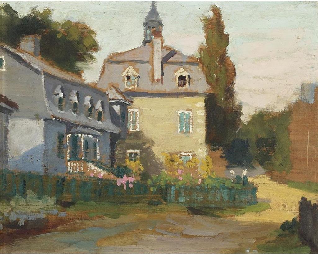 John Young Johnstone (1887-1930) - House And Garden