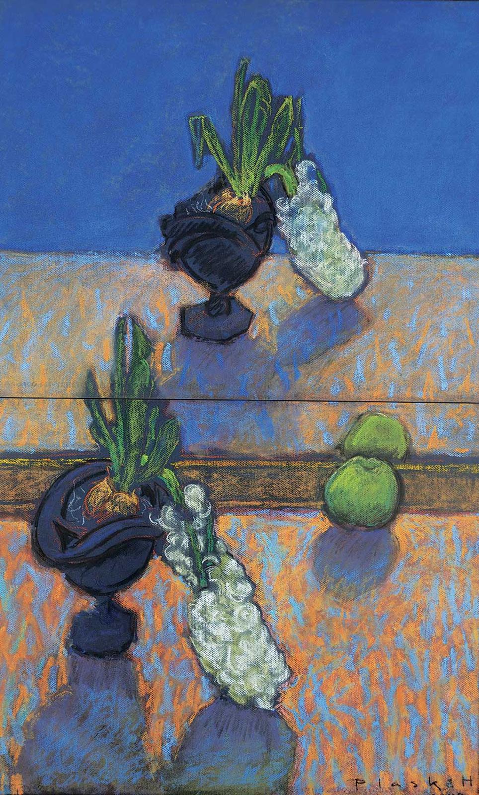 Joseph (Joe) Francis Plaskett (1918-2014) - White Hyacinth, Green Apple