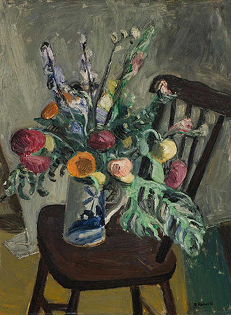 William Goodridge Roberts (1921-2001) - Flowers and Chair