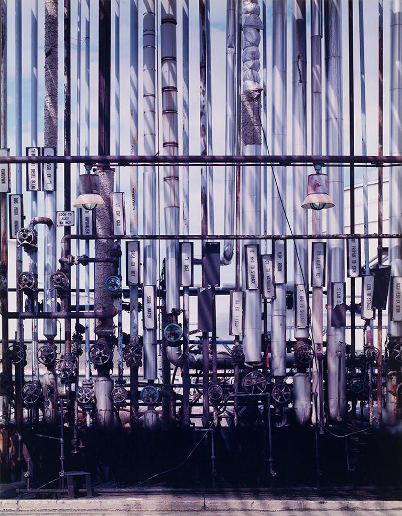 Edward Burtynsky (1955) - Oil Refineries #3, Oakville, Ontario
