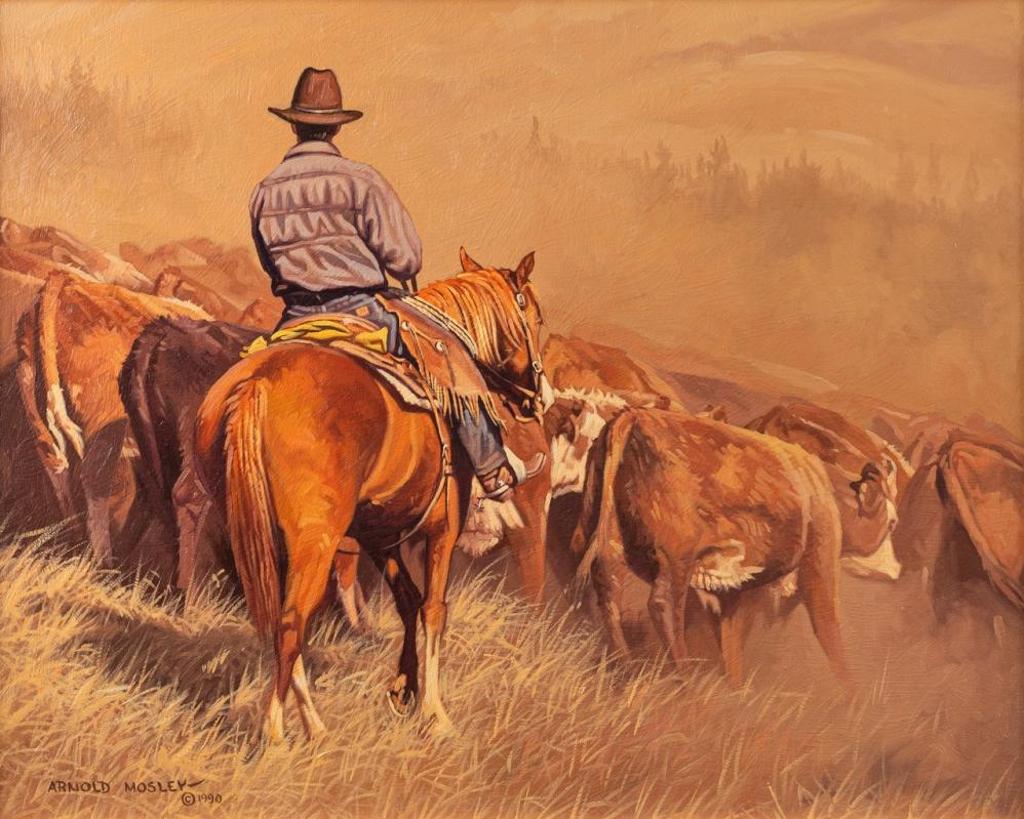 Arnold Mosley (1941) - Minnie Lake Cattle Drive