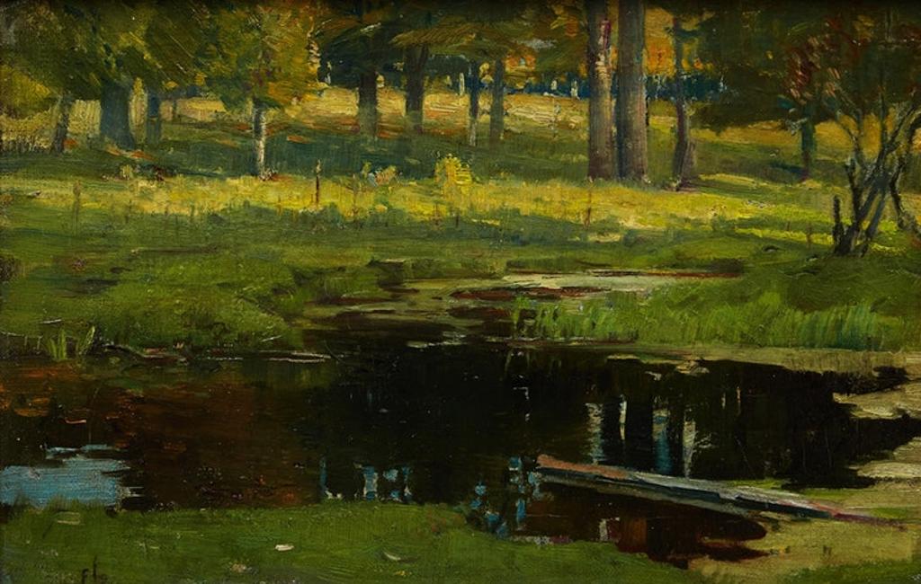 Peleg Franklin Frank Brownell (1857-1946) - The Pond