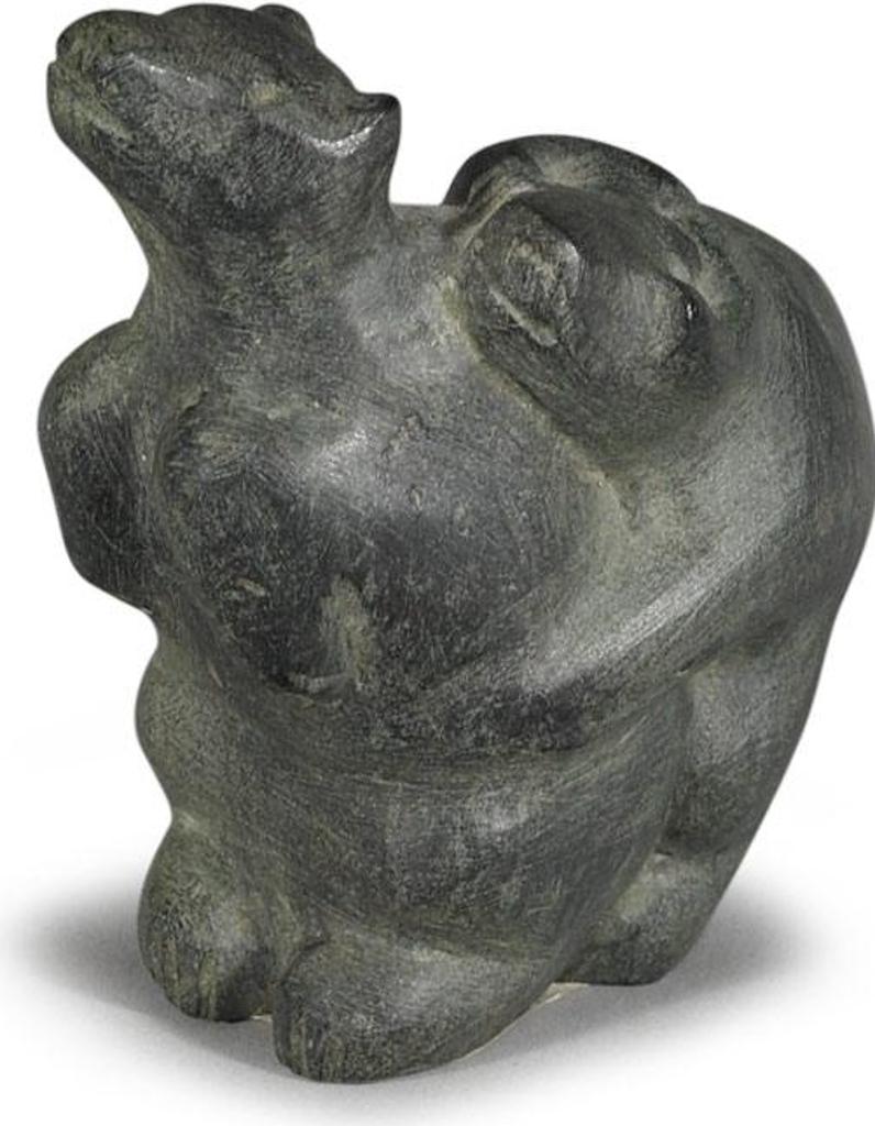 Ada Eyetoaq (1934) - Musk Ox Embracing Bear