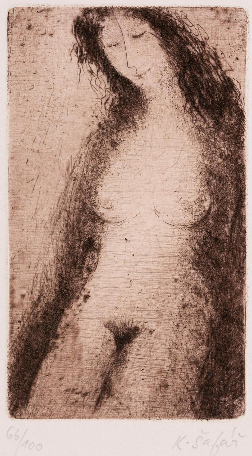 Karel Safar (1938-2016) - Untitled - Nude