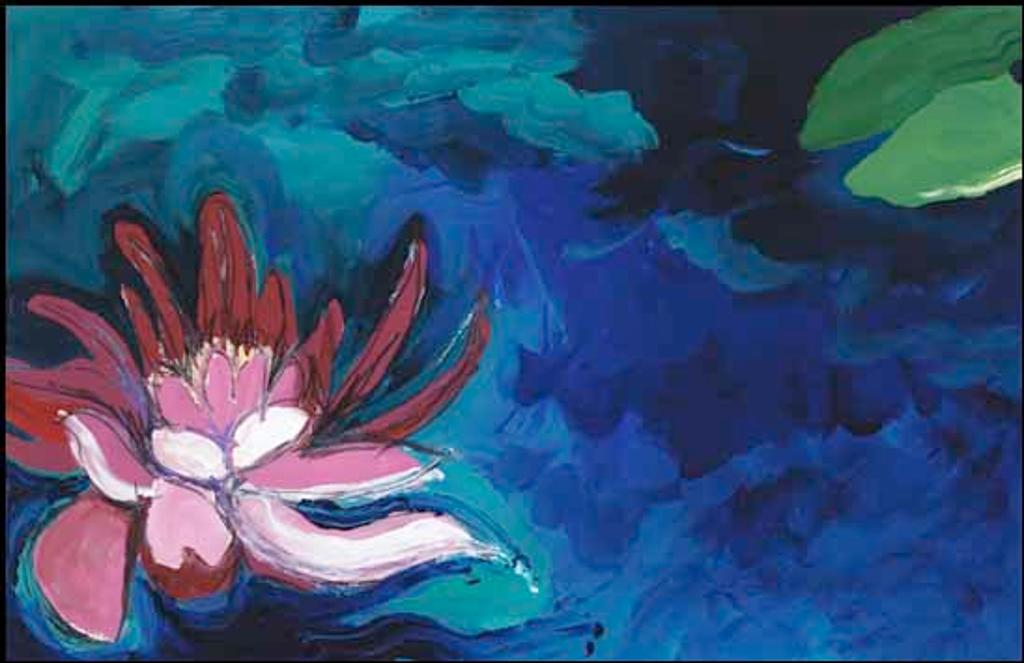 Leslie Donald Poole (1942) - Water Lily / Storm