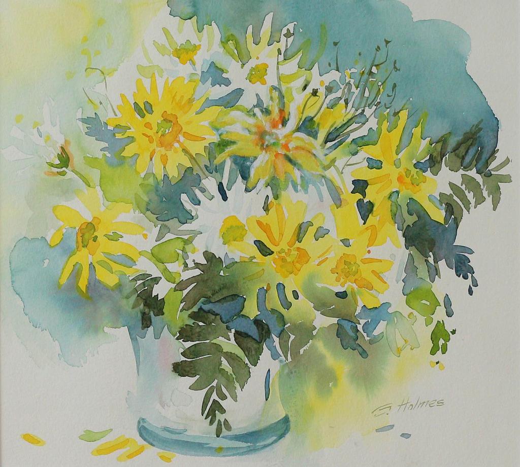 Sharon Christian (1950-2015) - Untitled, Floral Still Life