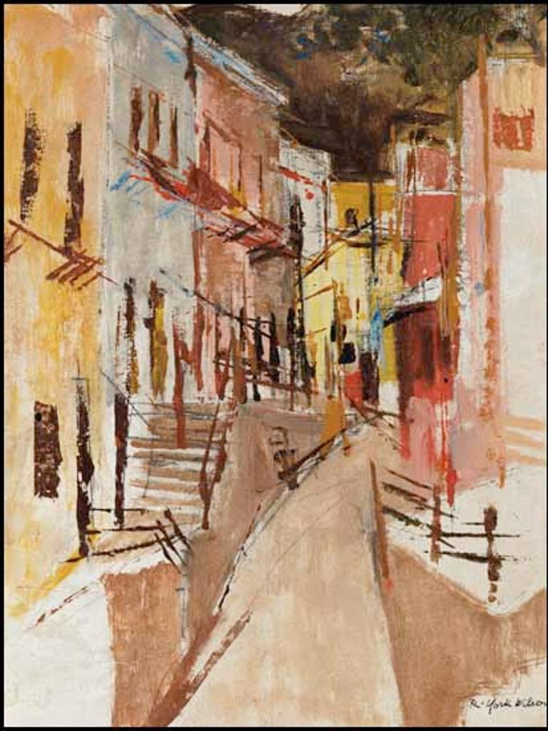 Ronald York Wilson (1907-1984) - A Corner in Guanjuato