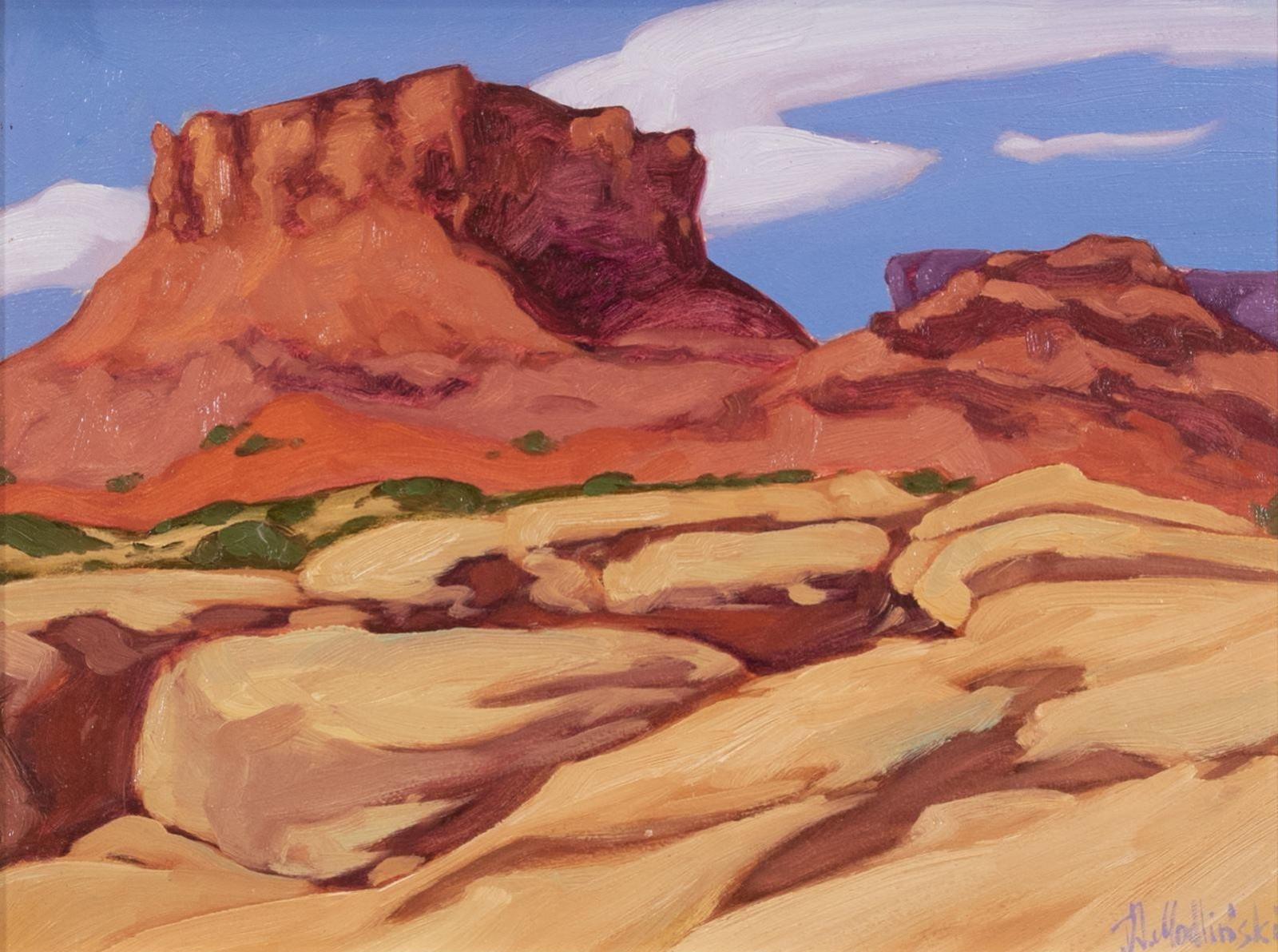 Dominik J. Modlinski (1970) - Reaching To The Sky, Canyonlands N. P. Utah; 2005