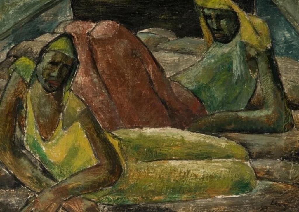 Ruth Levy (1924) - Two Reclining Figures