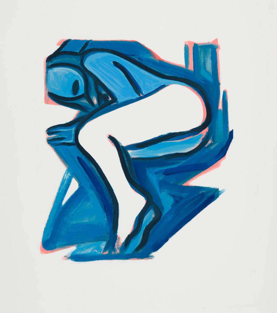 Tom Wesselmann (1931-2004) - Blue Nude No. 3