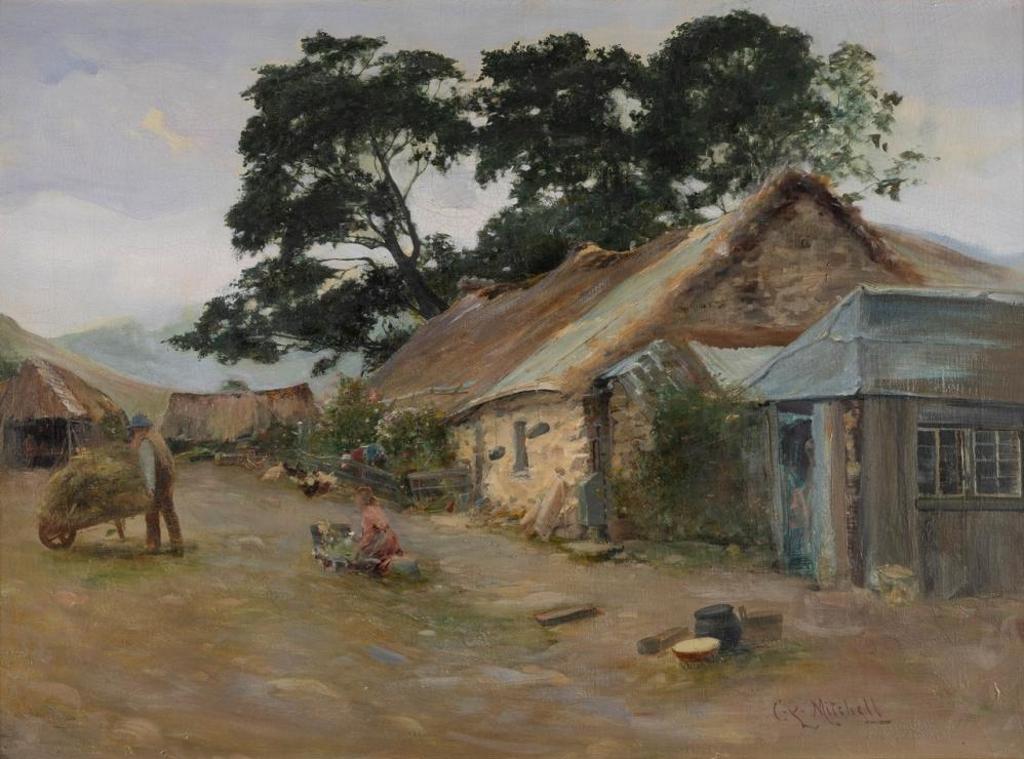 Charles Lewis Mitchell (1947) - Cottage Scene