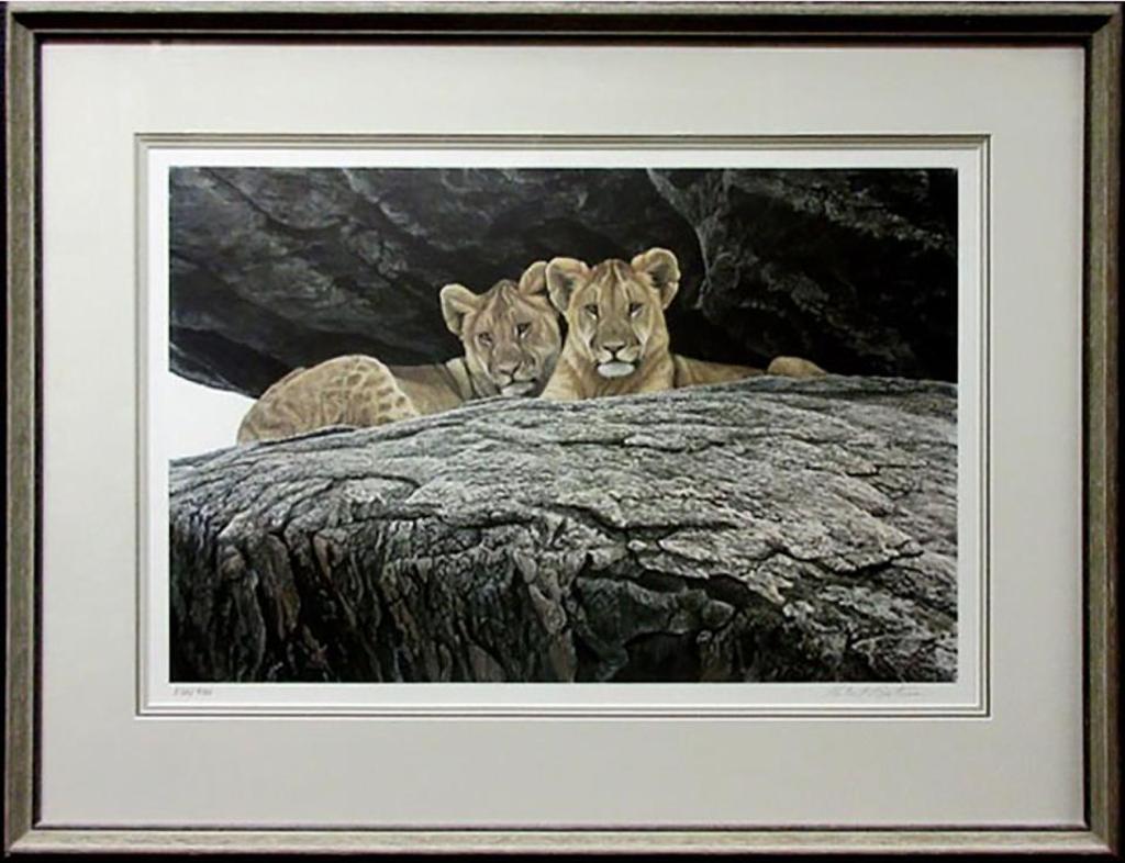 Robert Mclellan Bateman (1930-1922) - Lion Cubs