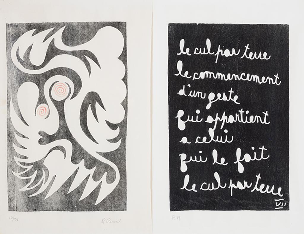 Robert Roussil (1925-2013) - Sans titre, from the book Le Cul par terre
