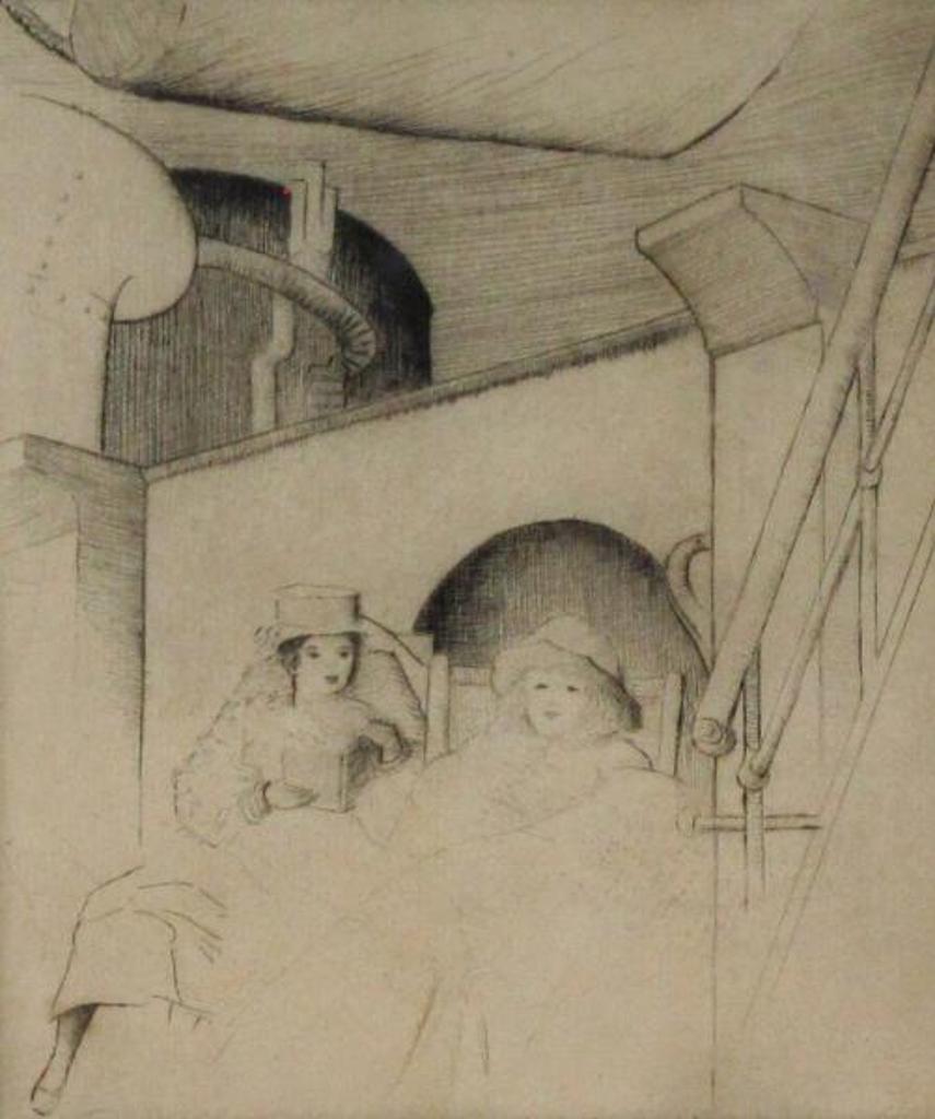 Ella Cecilia Mackinnon-Pearson (1889) - Reading On Deck