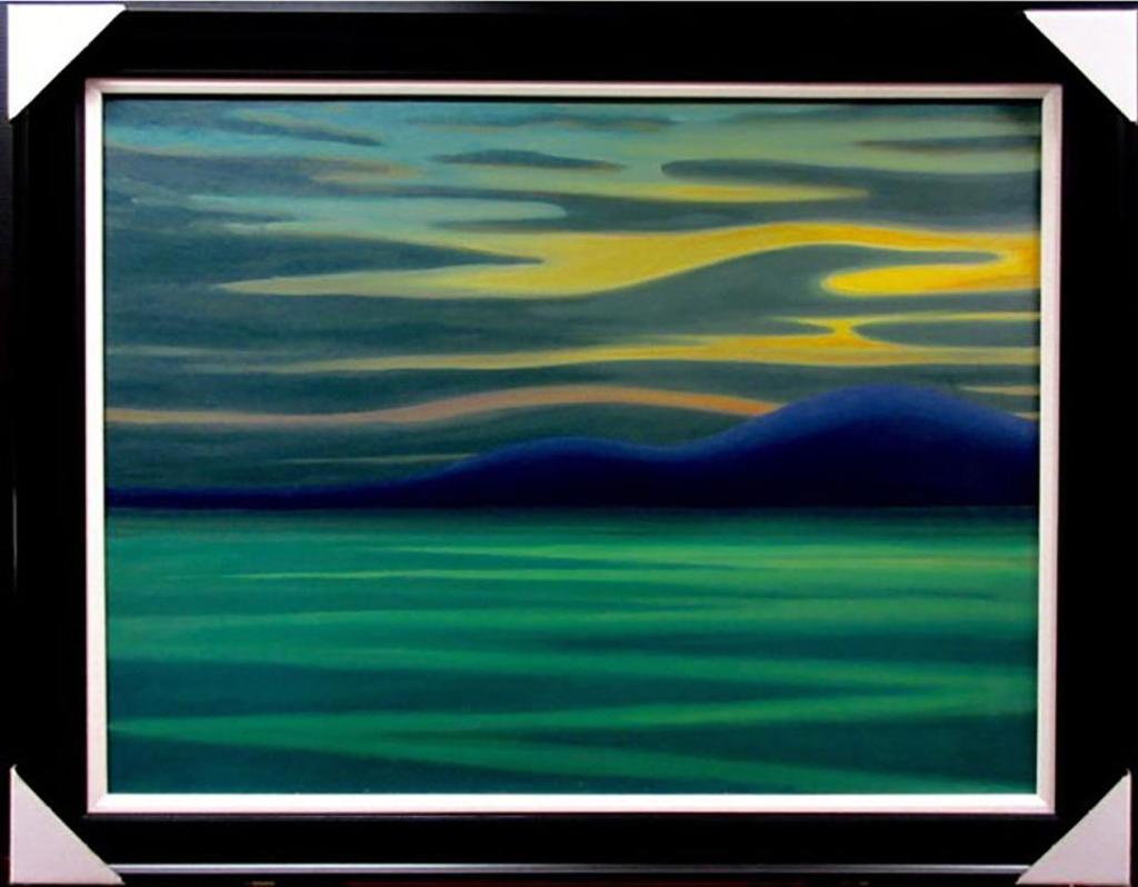 Norman Richard Brown (1958-1999) - Untitled (Evening Lake Superior)