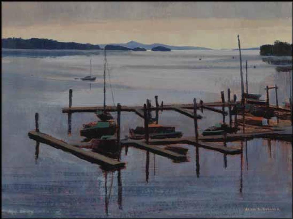 Alan Caswell Collier (1911-1990) - Ganges, Salt Spring Island