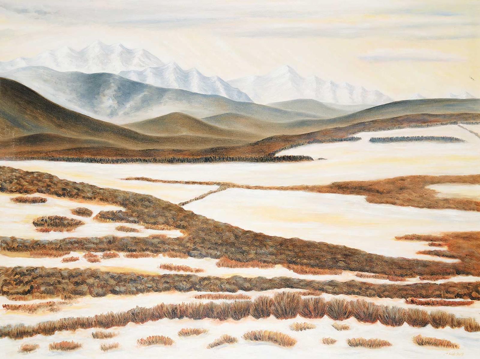 C. Mitchell - Untitled - Winter in the Foothills