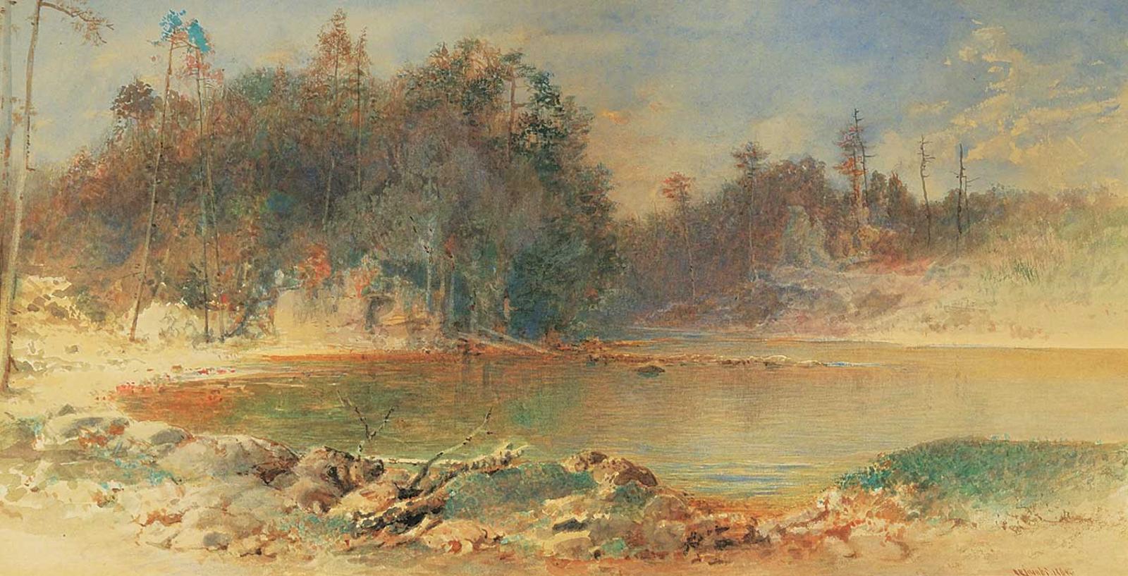 Otto Rheinhold Jacobi (1812-1901) - Lazy Lake, Canada