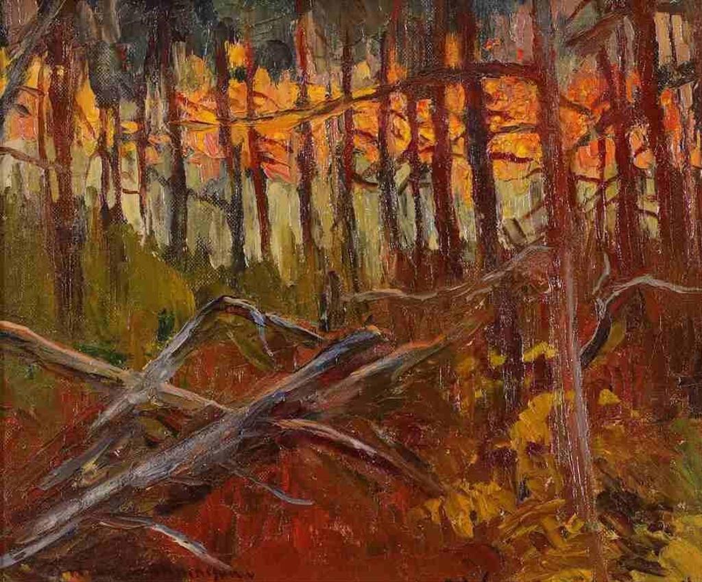 Orestes Nicholas (Rick) Grandmaison (1932-1985) - Bush Sunset