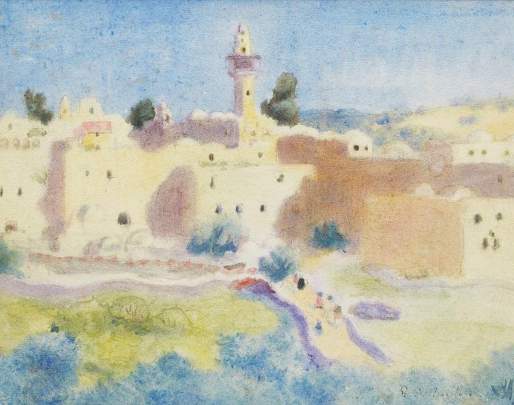 Randolph Stanley Hewton (1888-1960) - Morocco; European Village