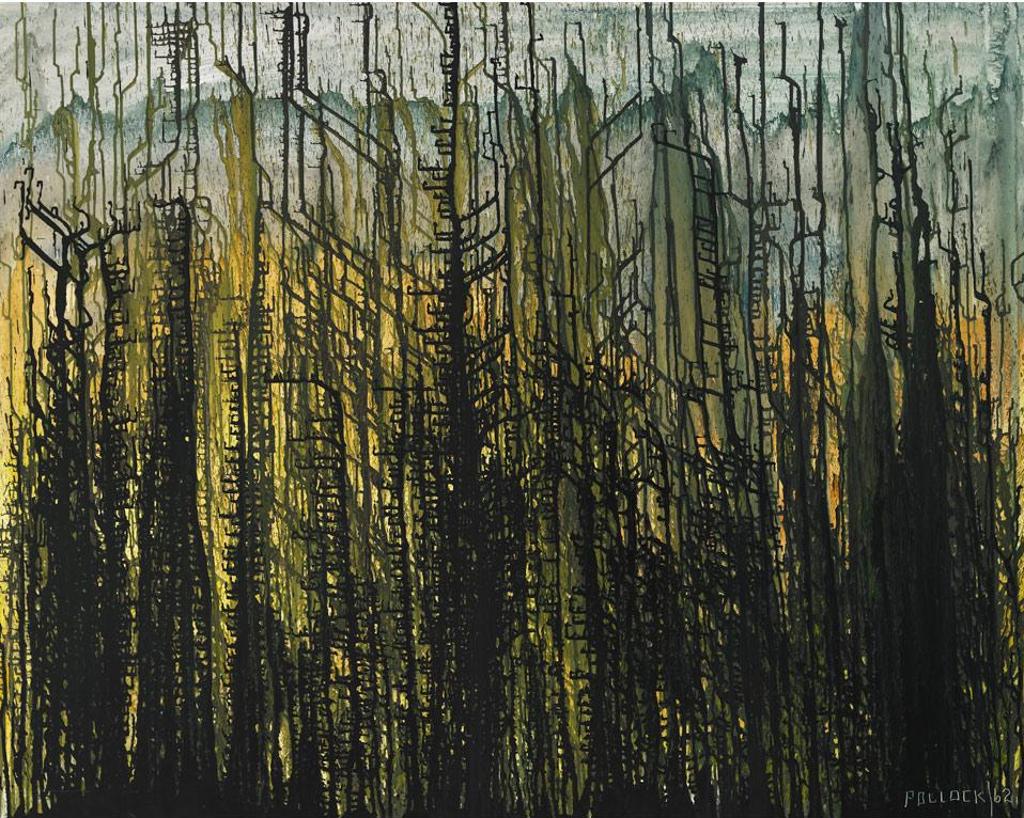 Jack Henry Pollock (1930-1992) - Abstract Landscape
