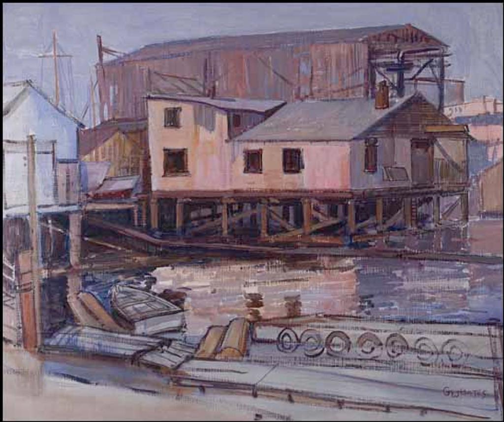George William Bates (1930-2009) - Coal Harbour, Vancouver