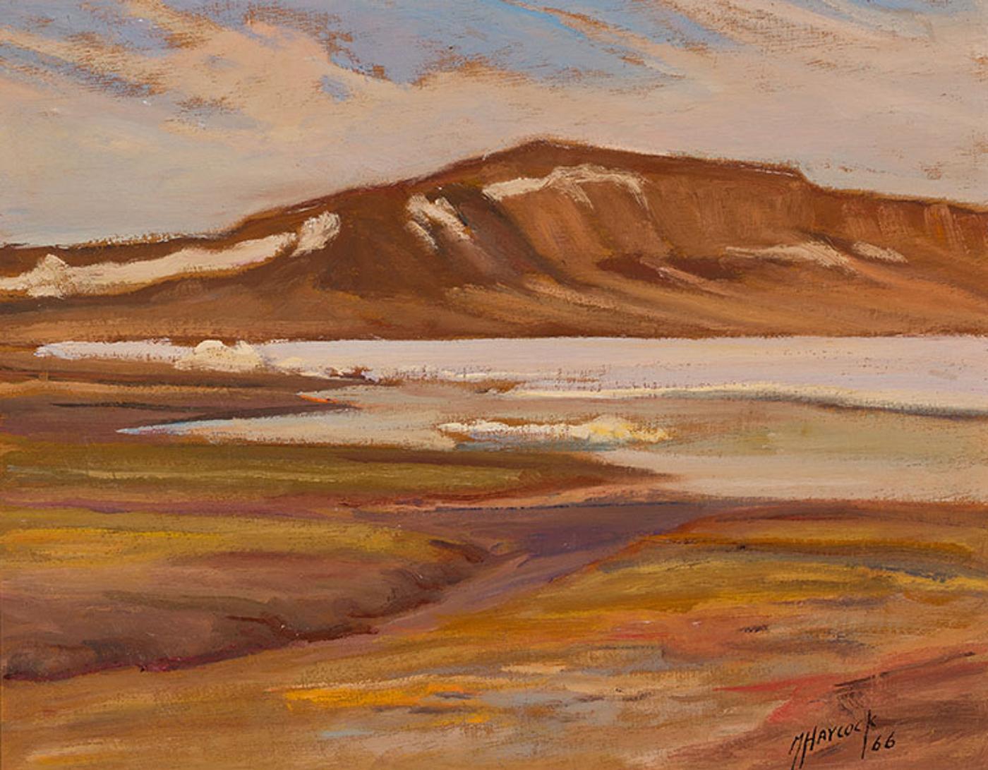 Dr. Maurice Hall Haycock (1900-1988) - At Landing Lake Near Mould Bay