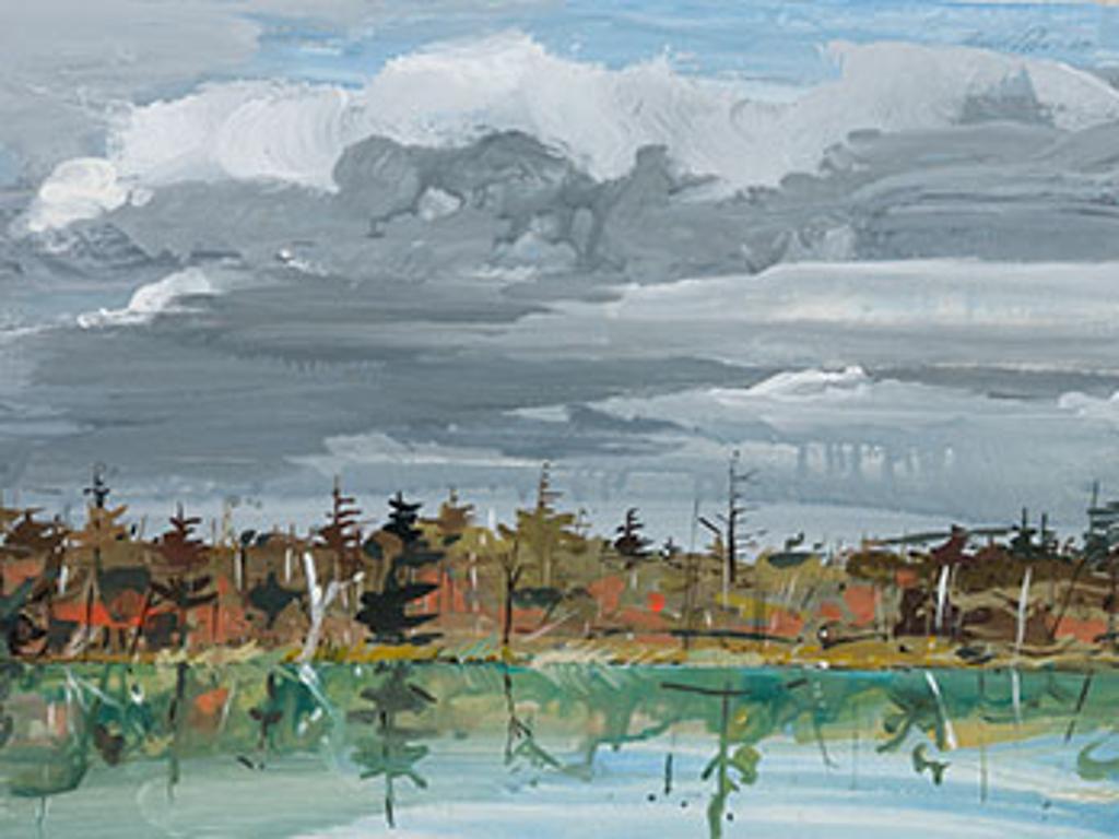 Frederick Joseph (Fred) Ross (1927-2014) - Landscape, Grey Sky