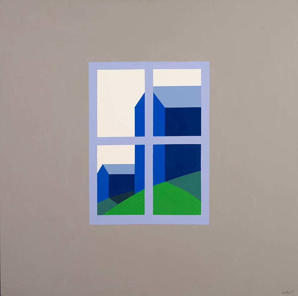 Charles Pachter (1942) - Oro Barns from my Window