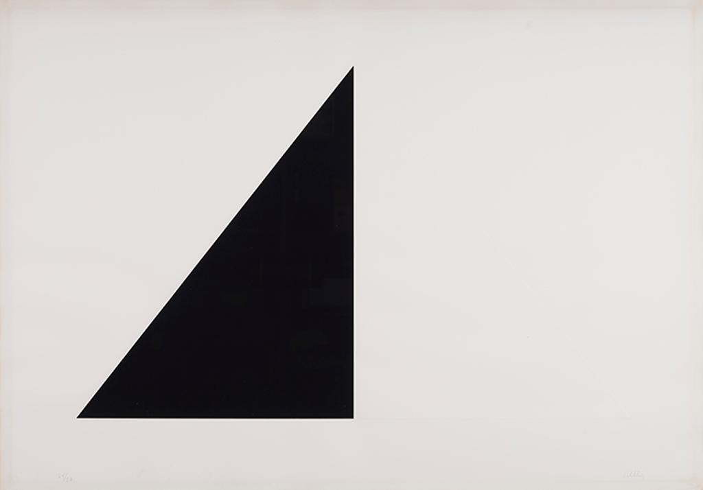 Ellsworth Kelly (1923-2015) - Black and White Pyramid