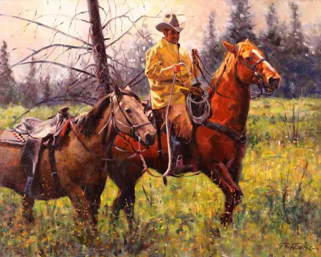 Phil Beck (1949) - Rider With Horses