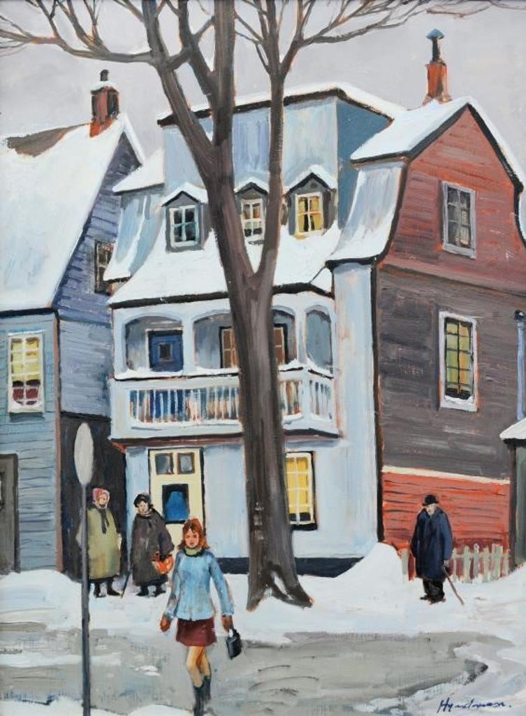 Robert Stewart Hyndman (1915-2009) - Old Market House Corner of Parent & Murray St. Ottawa Ontario