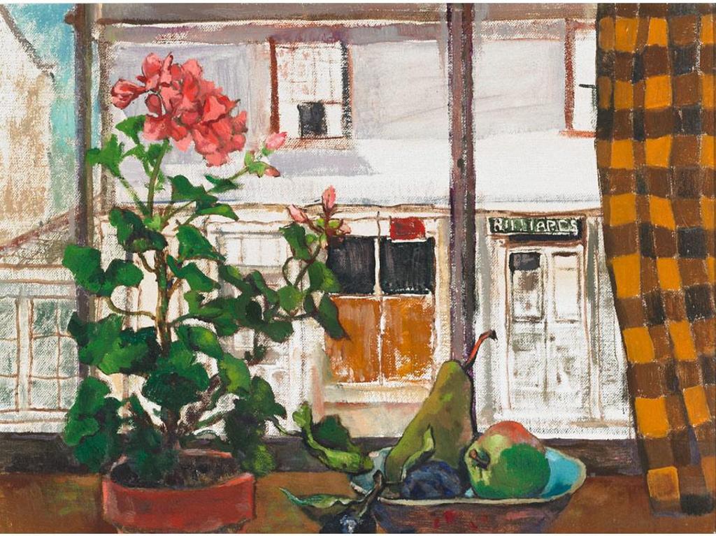 Frances Anne Johnston (1910-1987) - Window On Main Street, 1965