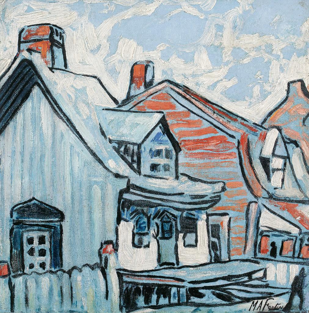 Marc-Aurèle Fortin (1888-1970) - Two Houses