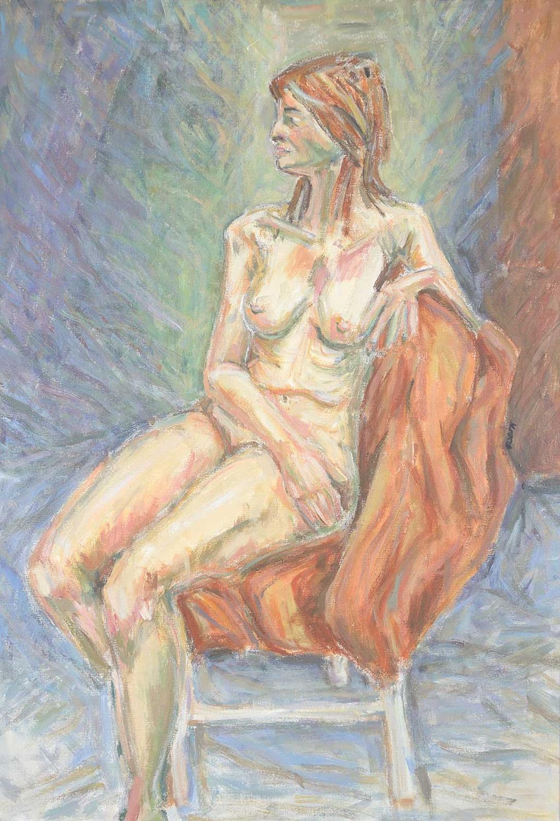 C. Scott - Untitled - Seated Nude