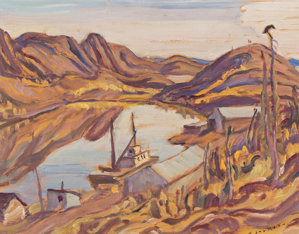 Alexander Young (A. Y.) Jackson (1882-1974) - Eldorado Mine, Great Bear Lake