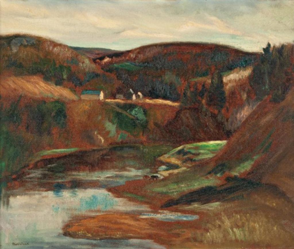 Louis Muhlstock (1904-2001) - Hills in Quebec