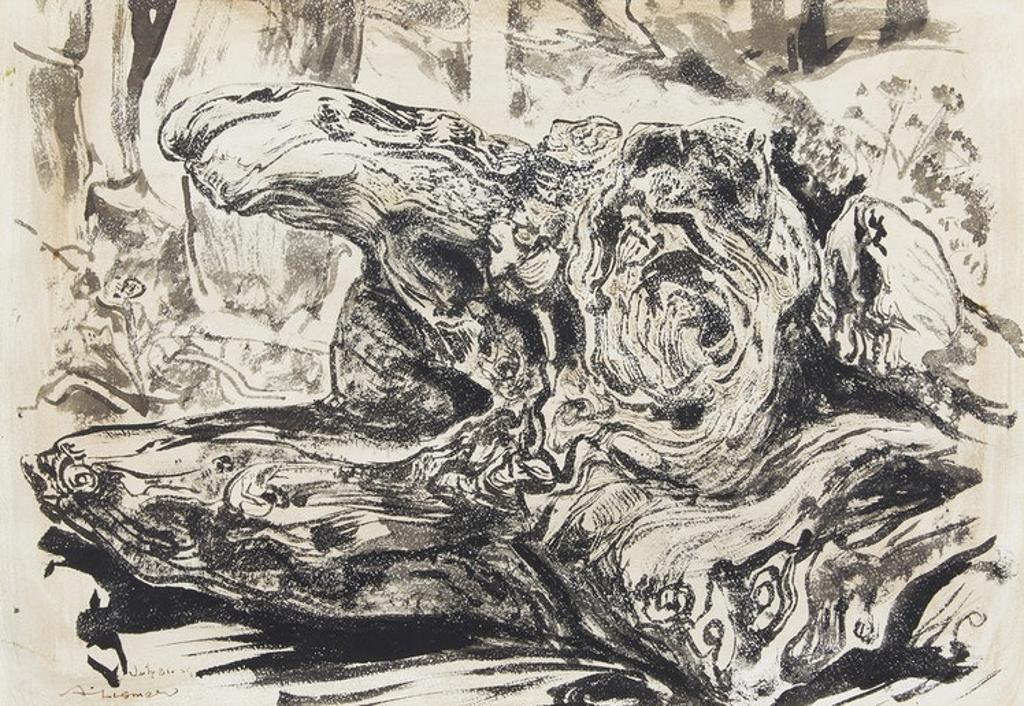 Arthur Lismer (1885-1969) - Tree Stump