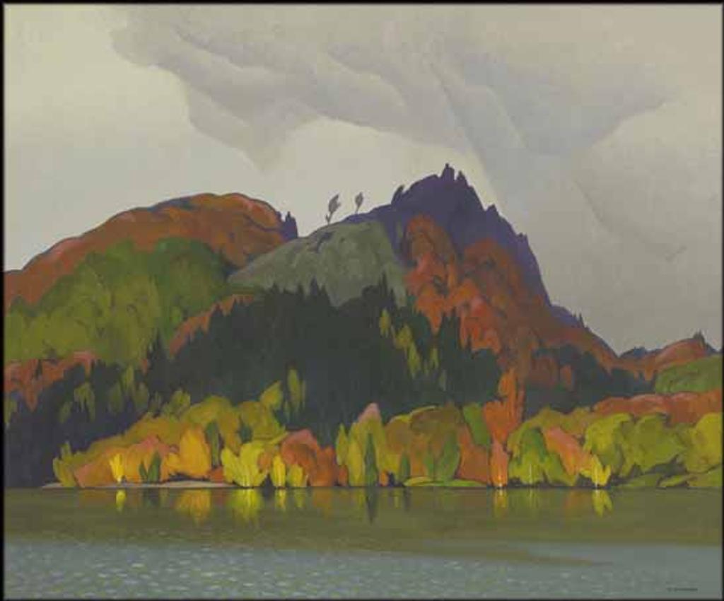 Alfred Joseph (A.J.) Casson (1898-1992) - Hills in Autumn