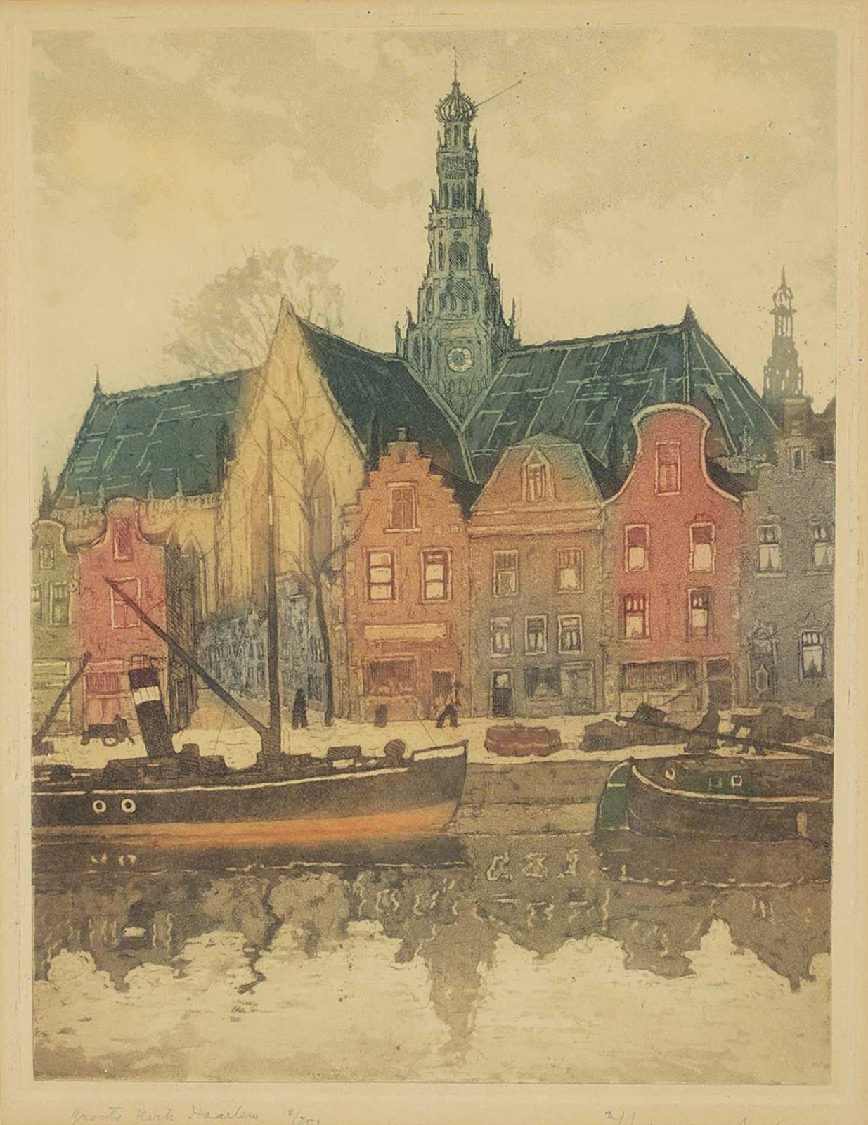 Nicholas Hornyansky (1896-1965) - Grote Kerk Haarlem  #2/200