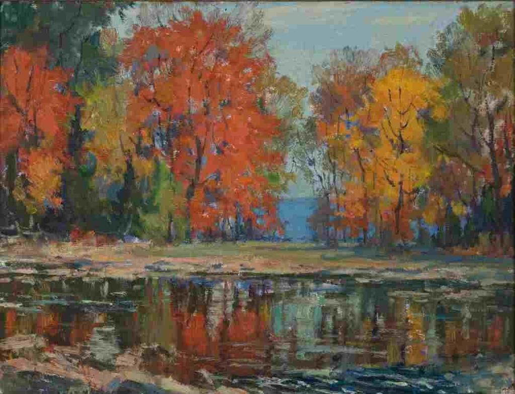 Manly Edward MacDonald (1889-1971) - Autumn Reflection