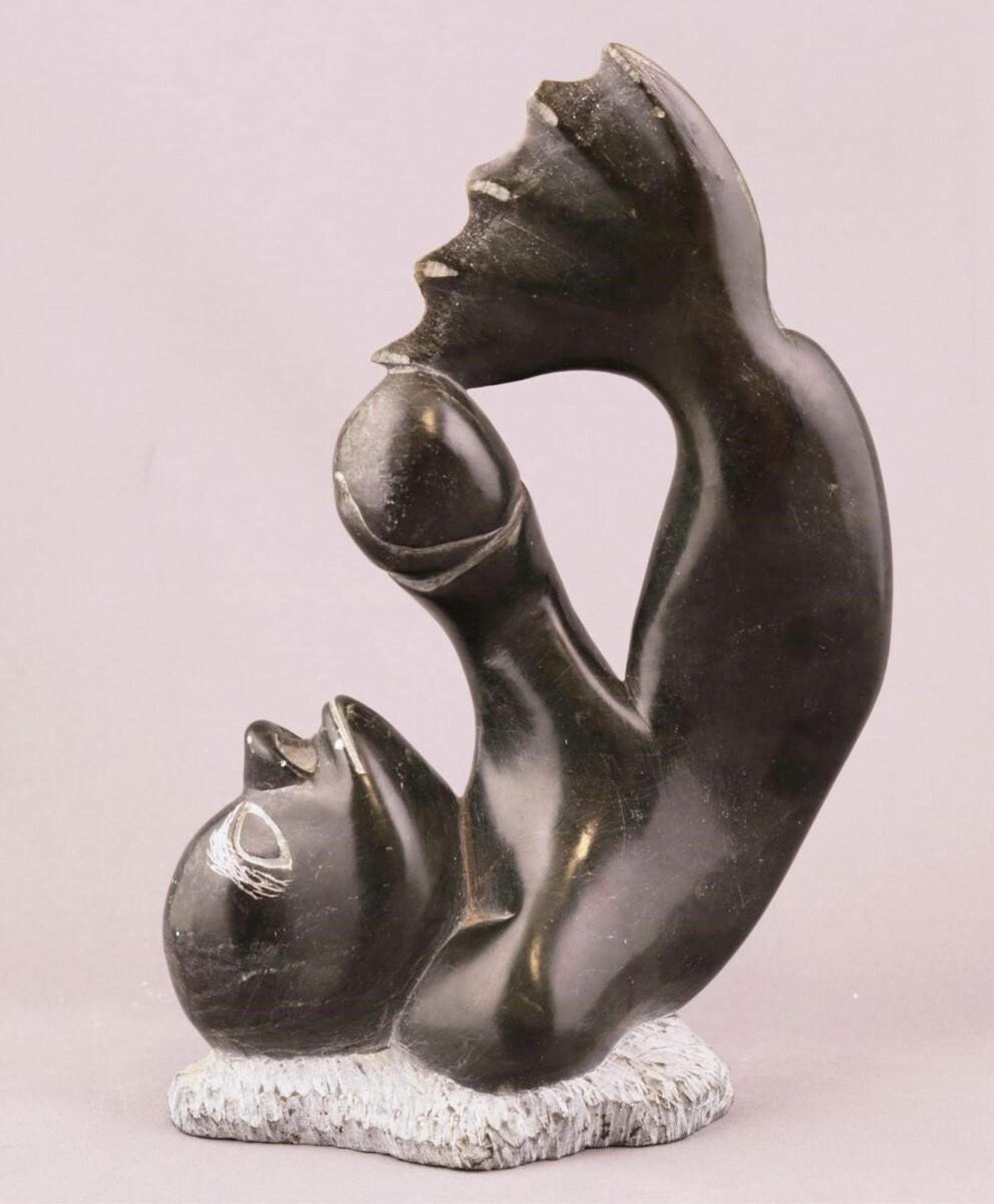 Lucassie Tukai (1935) - a serpentine carving of a Sedna