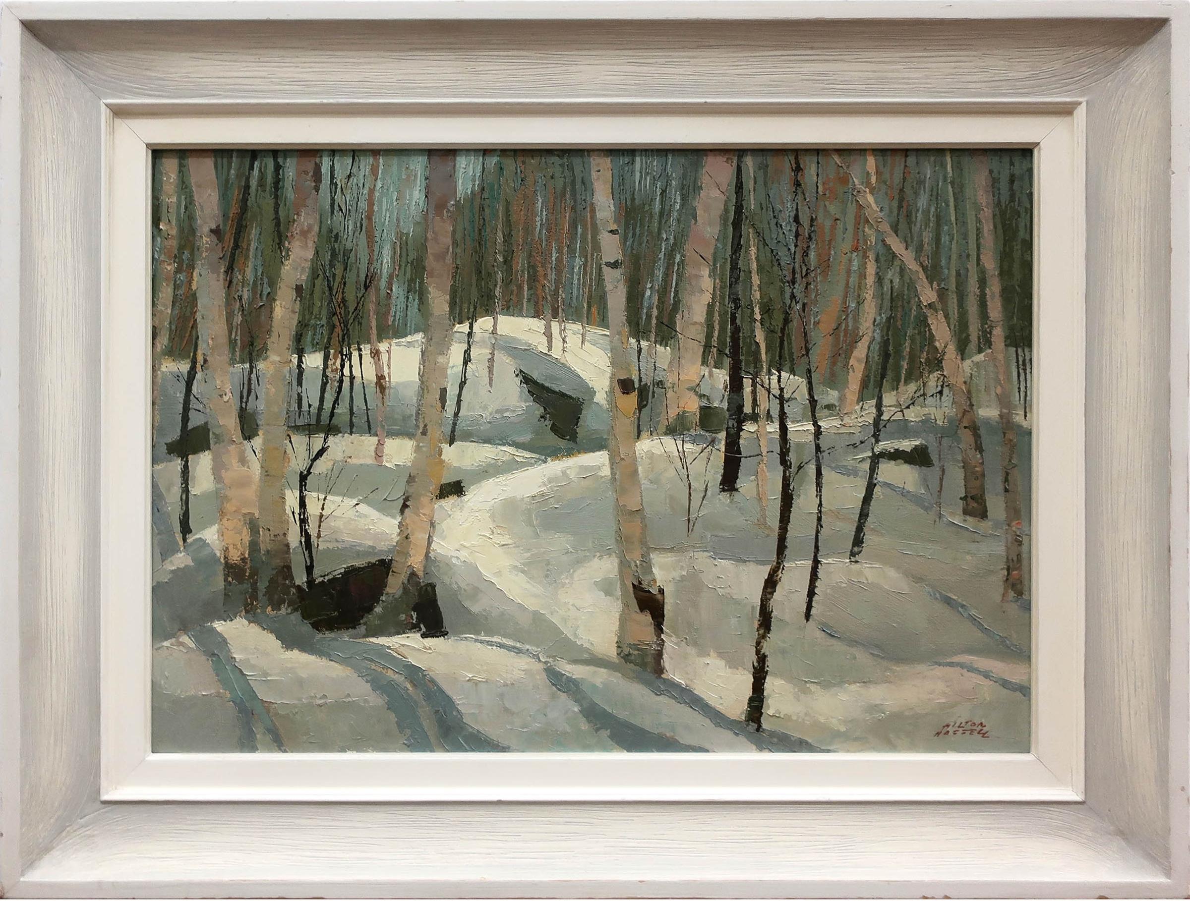 Hilton MacDonald Hassell (1910-1980) - Winter Deep, Speyside