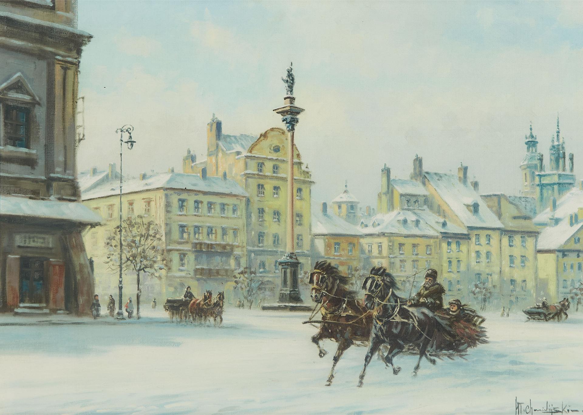 Władysław Chmieliński - Winter In Warsaw