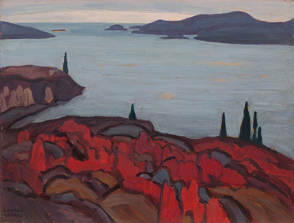 Lawren Stewart Harris (1885-1970) - Coldwell - North Shore, Lake Superior