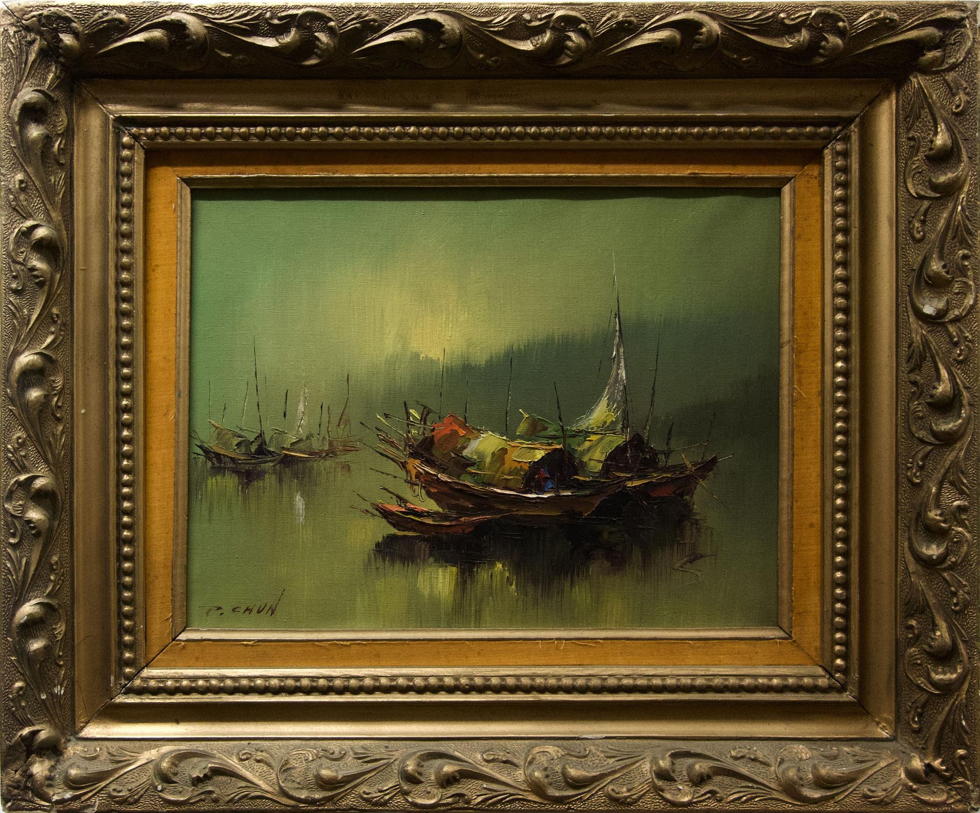 David Paul Chun - Untitled (Boats At Rest)