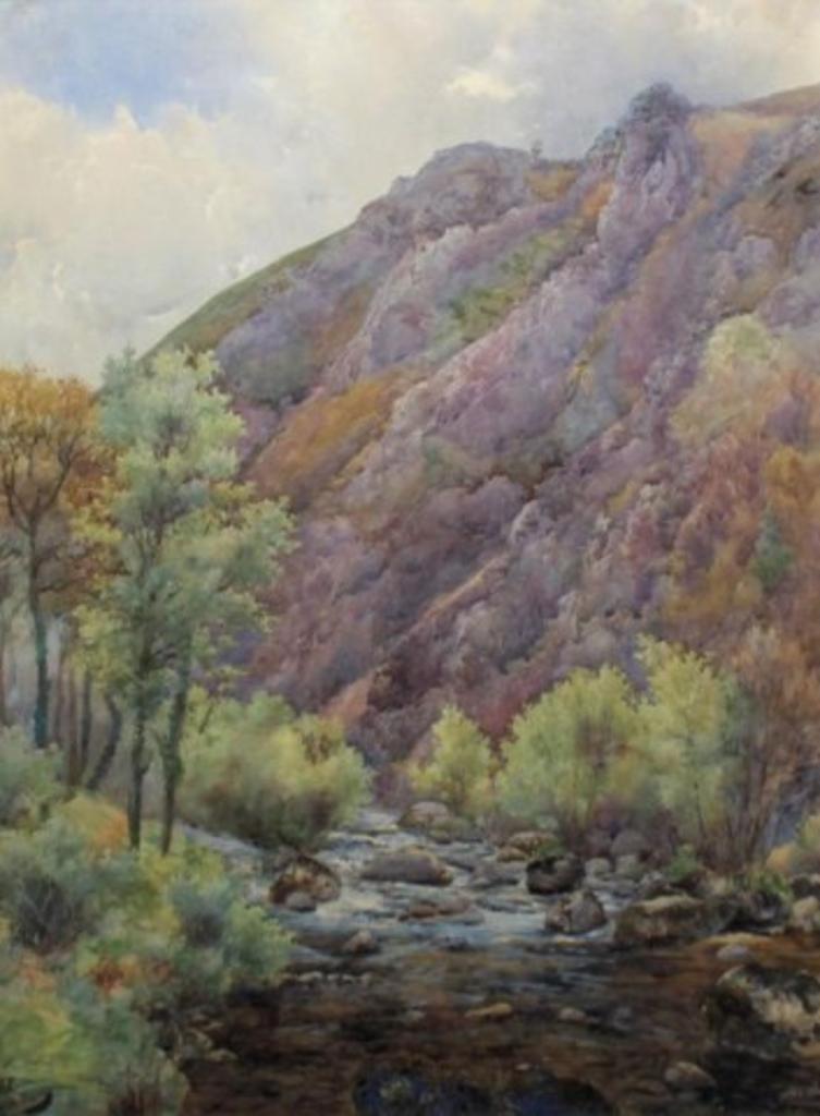 Charles MacDonald Manly (1855-1924) - Mountain Stream