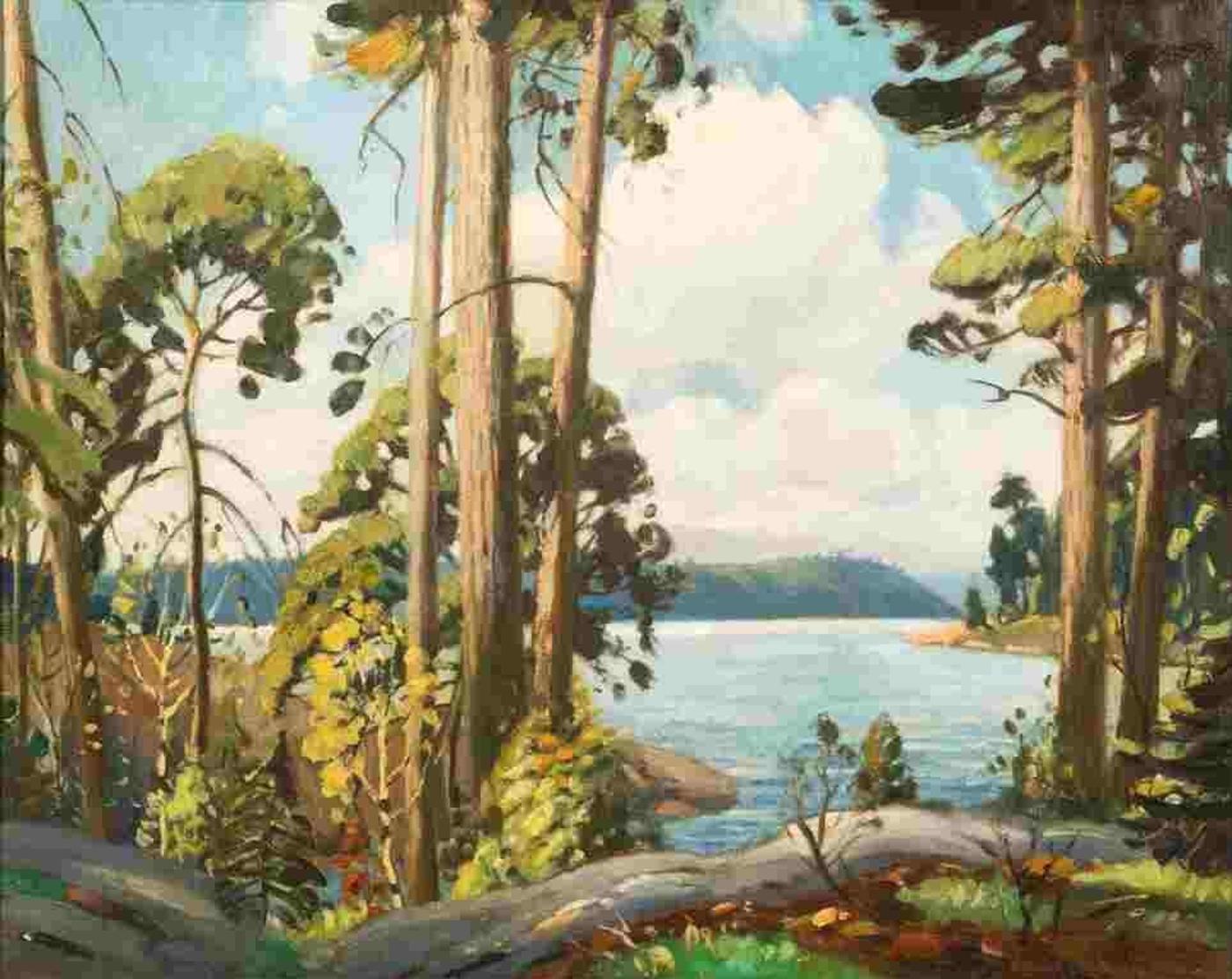 Frank Shirley Panabaker (1904-1992) - River Scene