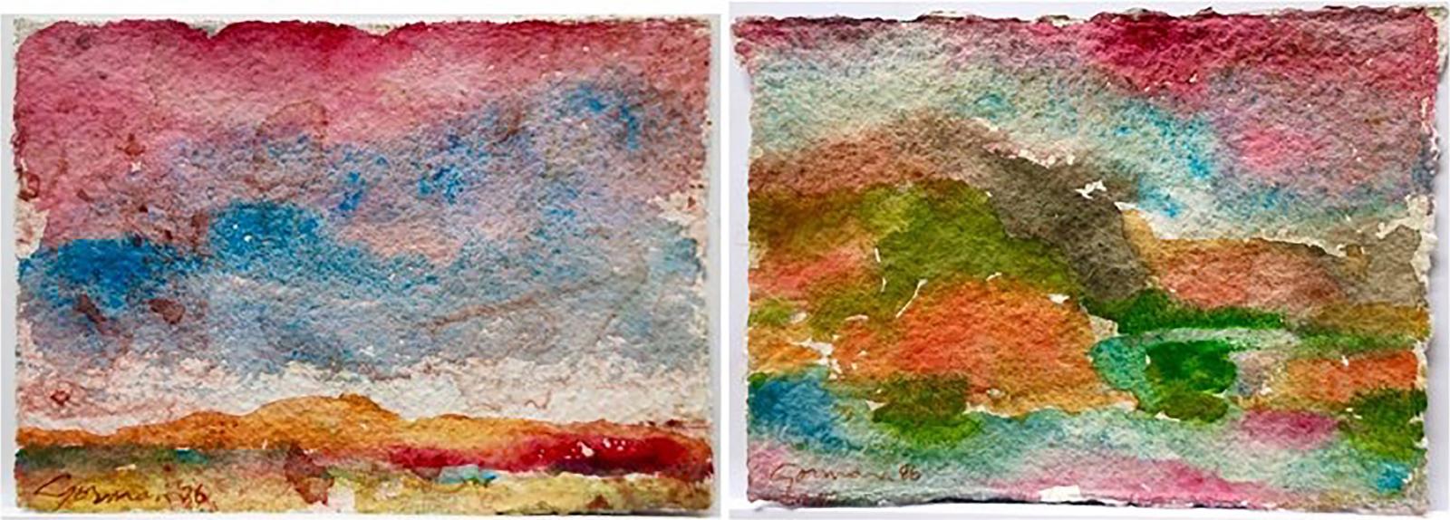 Richard Borthwick Gorman (1935-2010) - Untitled (Colourful Skies)